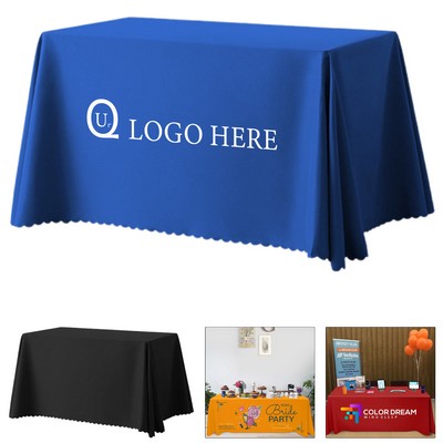 6' Polyester Tablecloth Table Throw